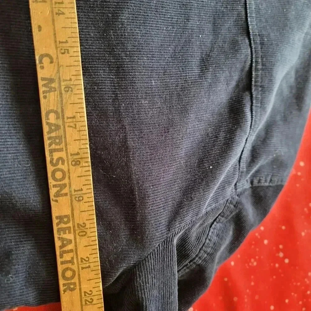 Levi's Men's Corduroy Sherpa Trucker Button Jacket, Navy, Size Medium - Picture 13 of 14